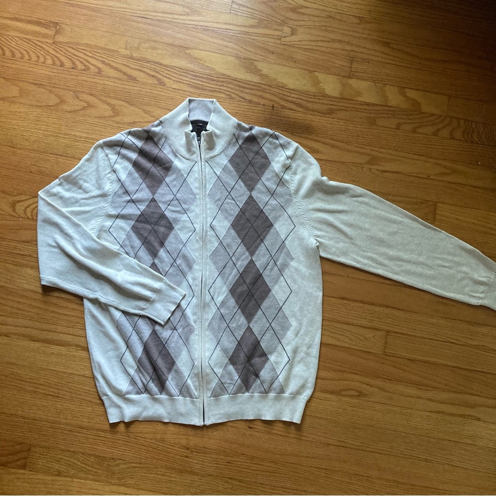 NWOT  Full zip cardigan XL